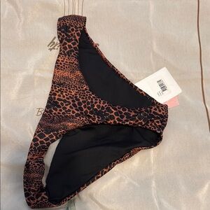 BAOBAB Nala Copper Black Print Bikini Bottom